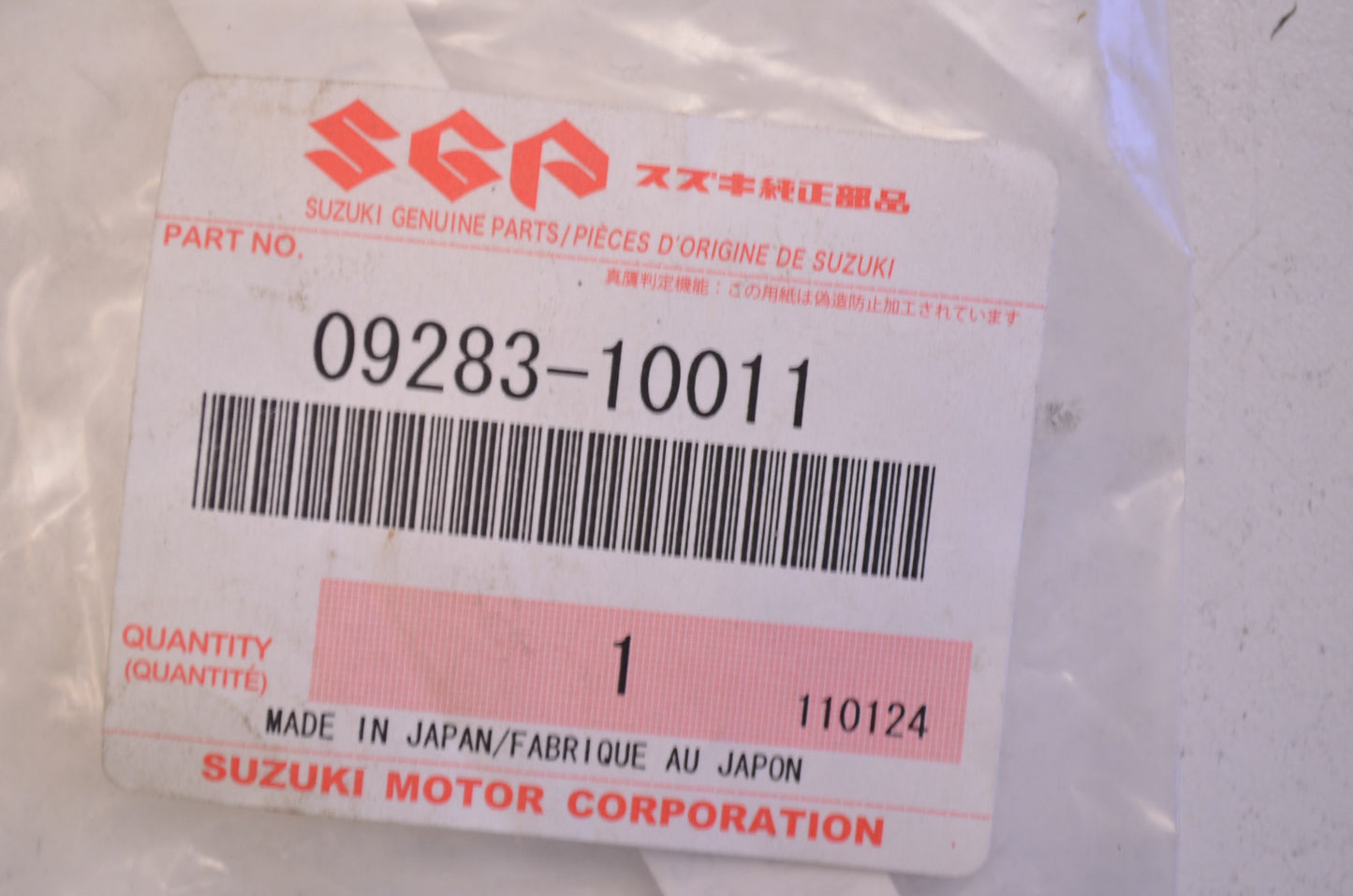 New OEM Suzuki 09283-10011 Dust Seal NOS