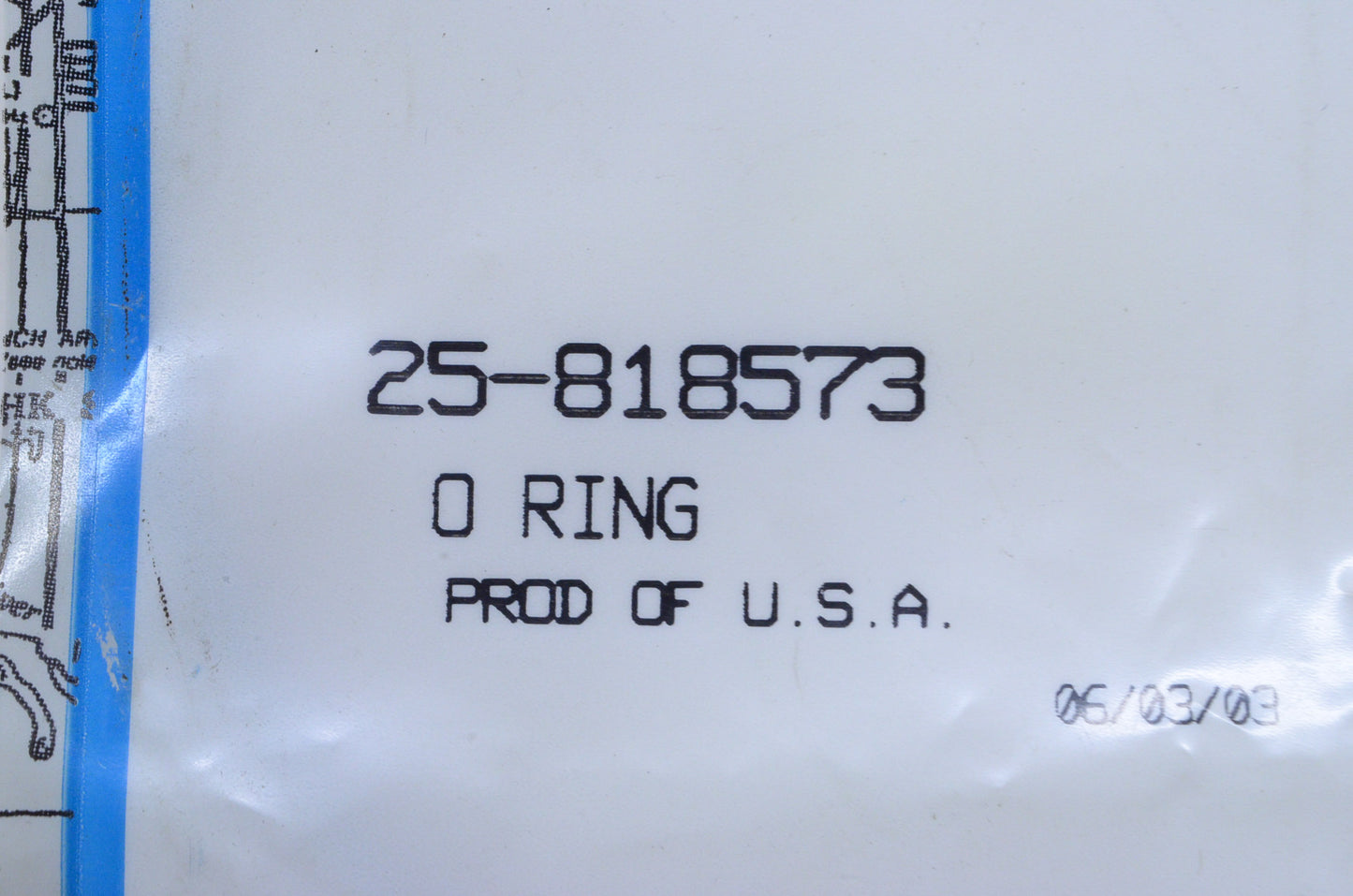 New OEM Mercury O Ring NOS