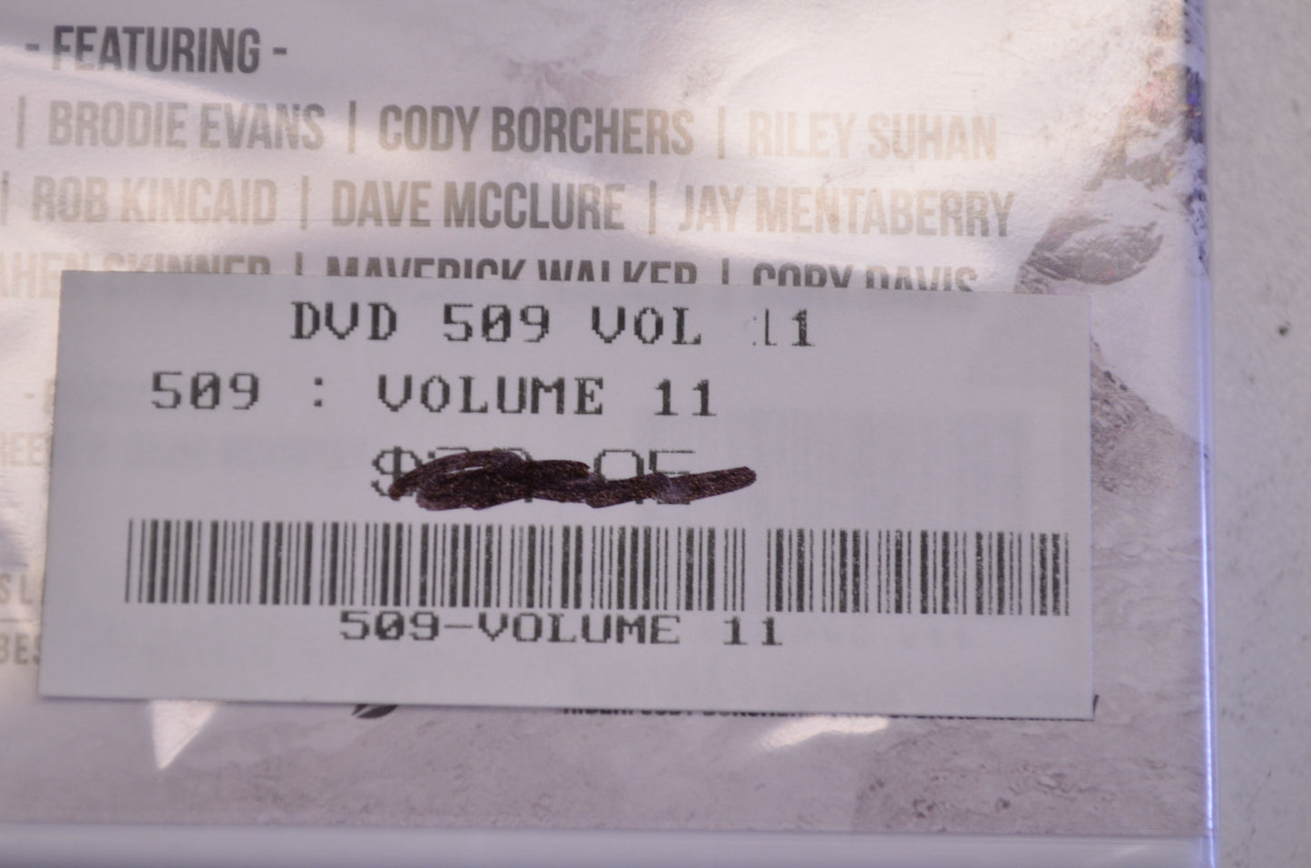 509 Eleven DVD NOS