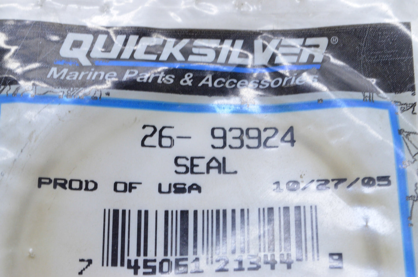 New OEM Mercury Seal NOS