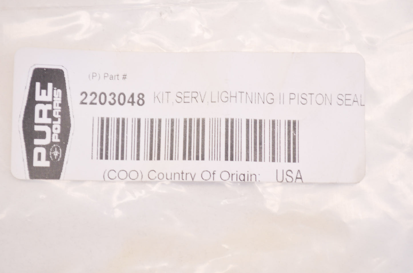 OEM Polaris 2203048 Piston Seal Kit NOS