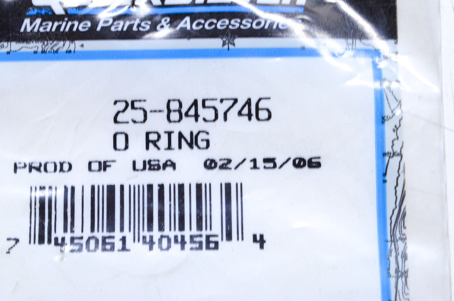 OEM Mercury 25-845746 O-Ring NOS