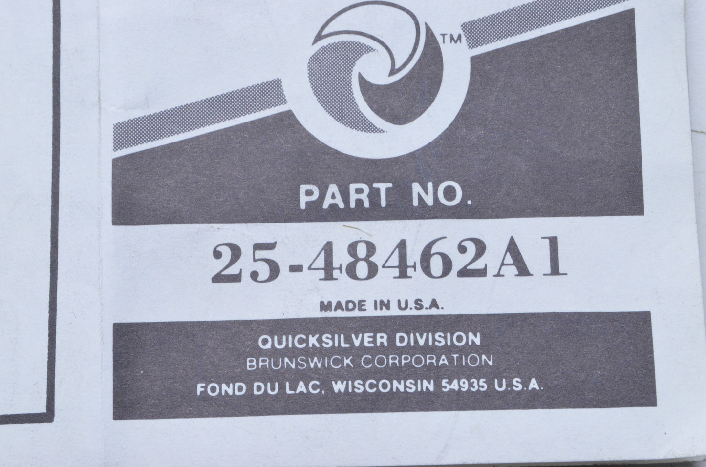 OEM Mercury 25-48462A1 O-Ring Kit NOS