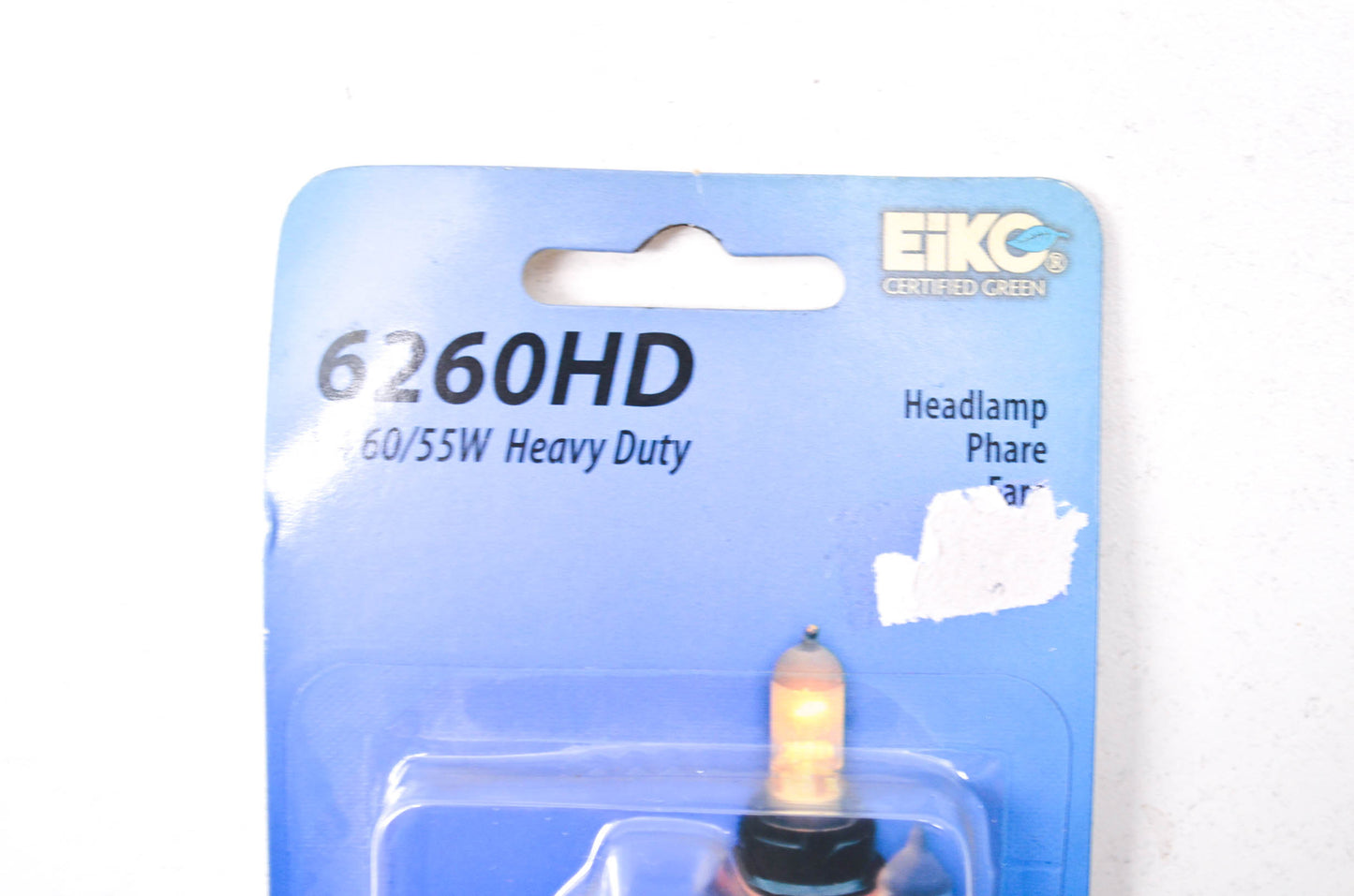 EiKO 6260HD 6260Hd 60/55W Headlamp Replacement Bulb NOS