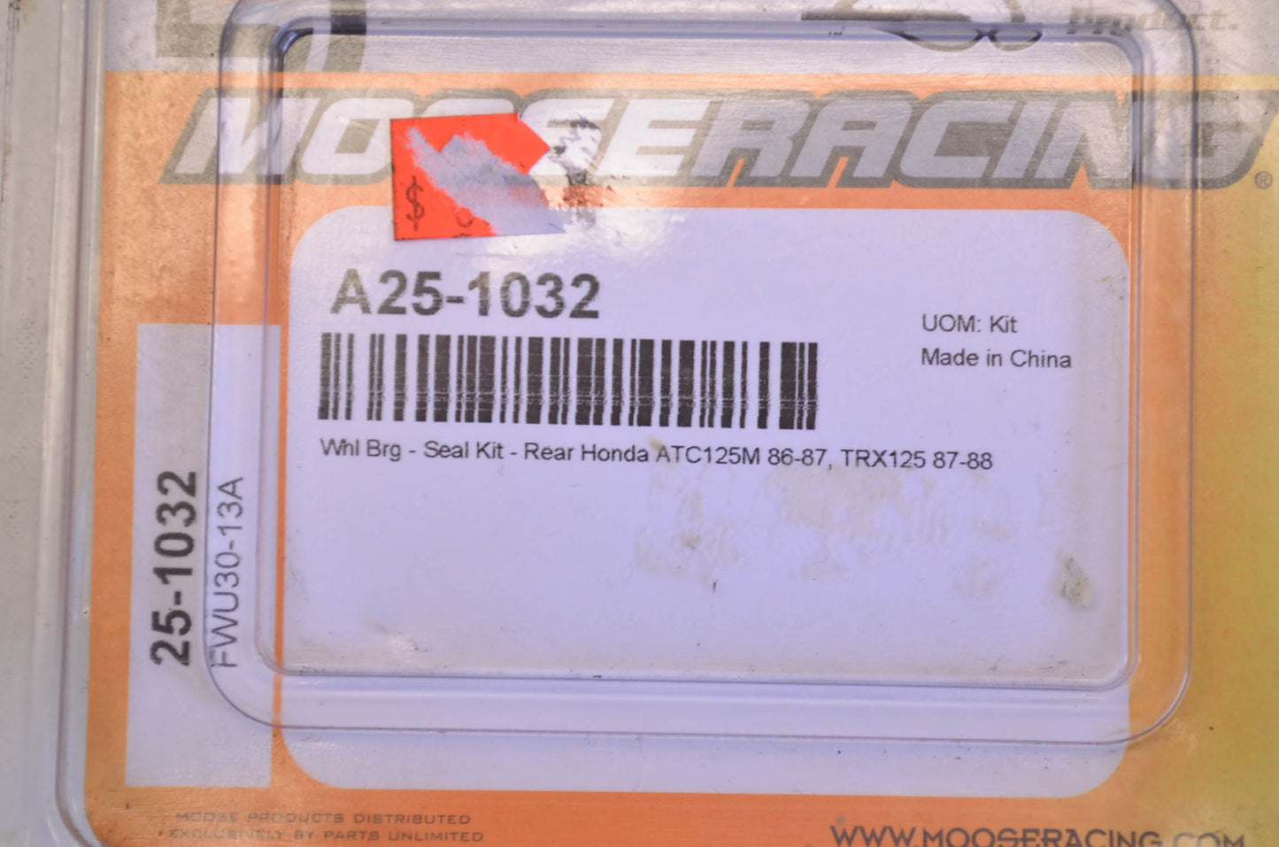 Moose Racing A25-1032, 25-1032 Wheel Bearing Seal Kit NOS