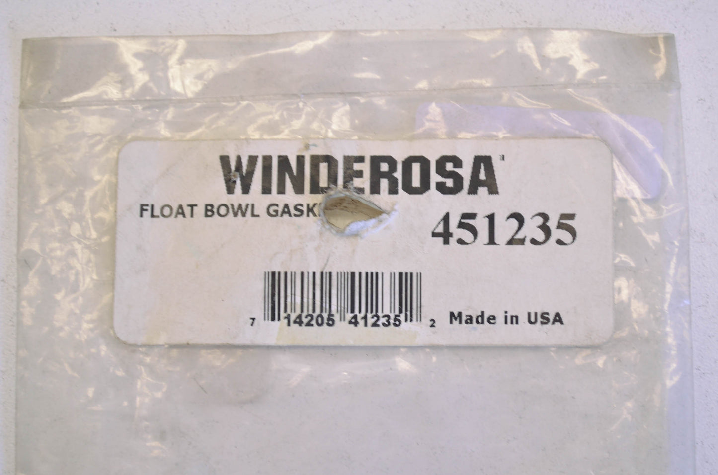 New Winderosa Float Bowl Gasket NOS