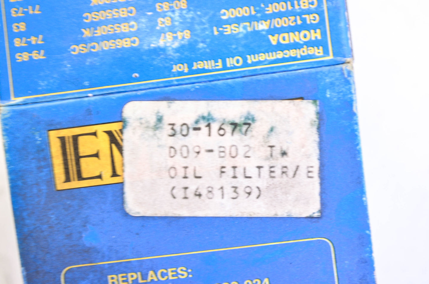 EMGO 30-1677 Oil Filter NOS