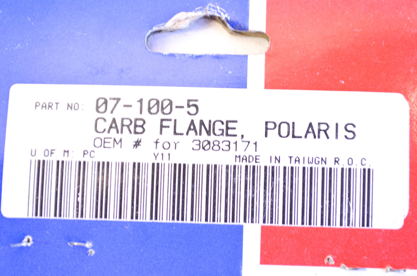 Carburetor Mounting Flange NOS