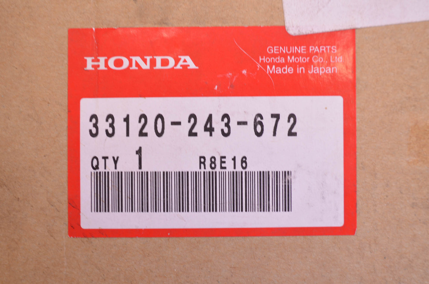 OEM Honda 33120-243-672 Headlight Unit NOS