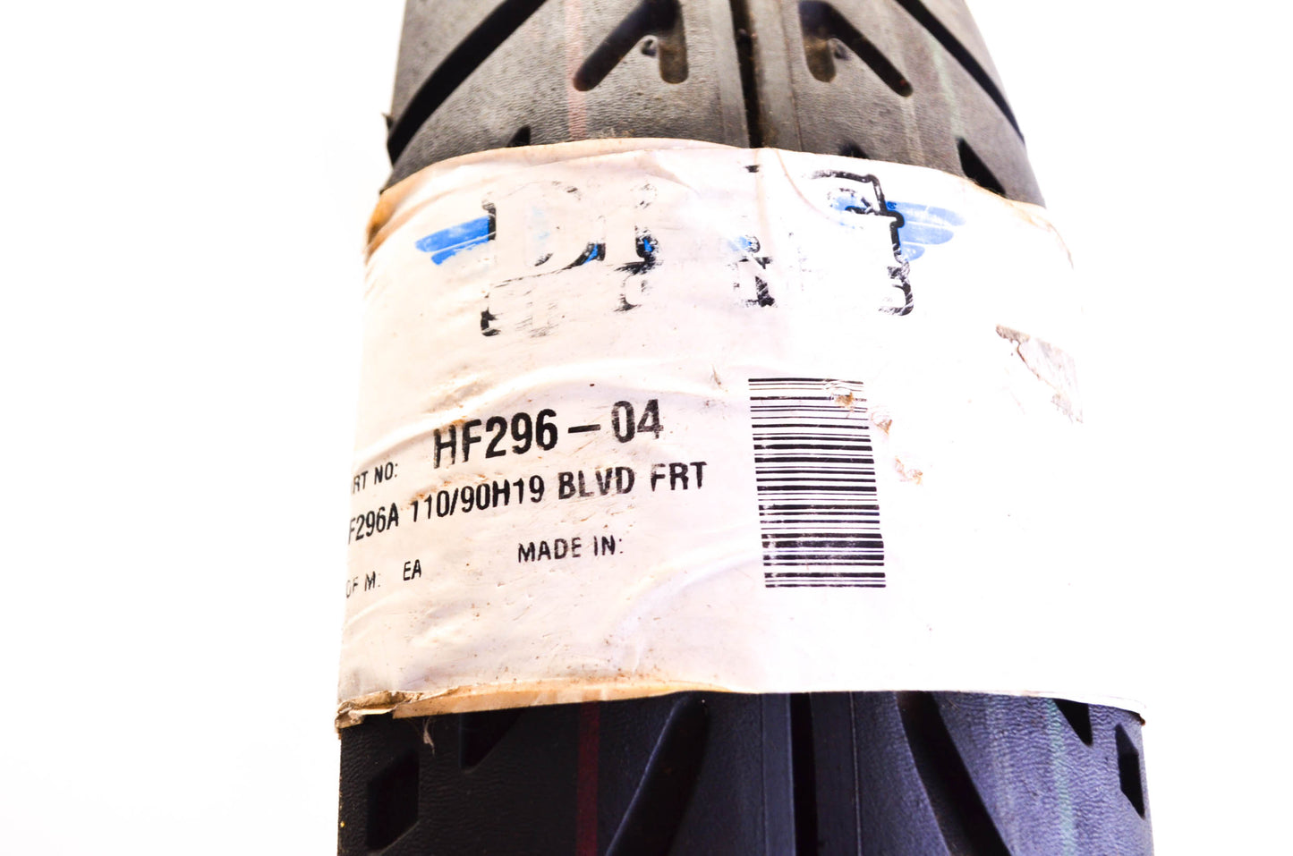 Duro HF296-04 110/90-19 M/C 62H BLVD Tire NOS