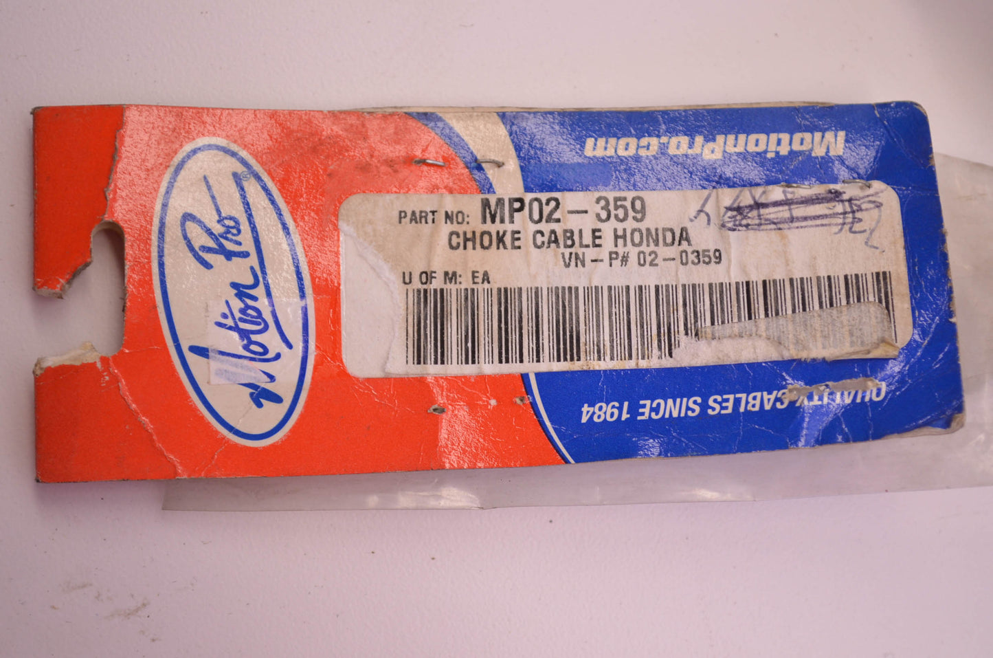 Motion Pro MP02-359, 02-0359 Honda Choke Cable NOS