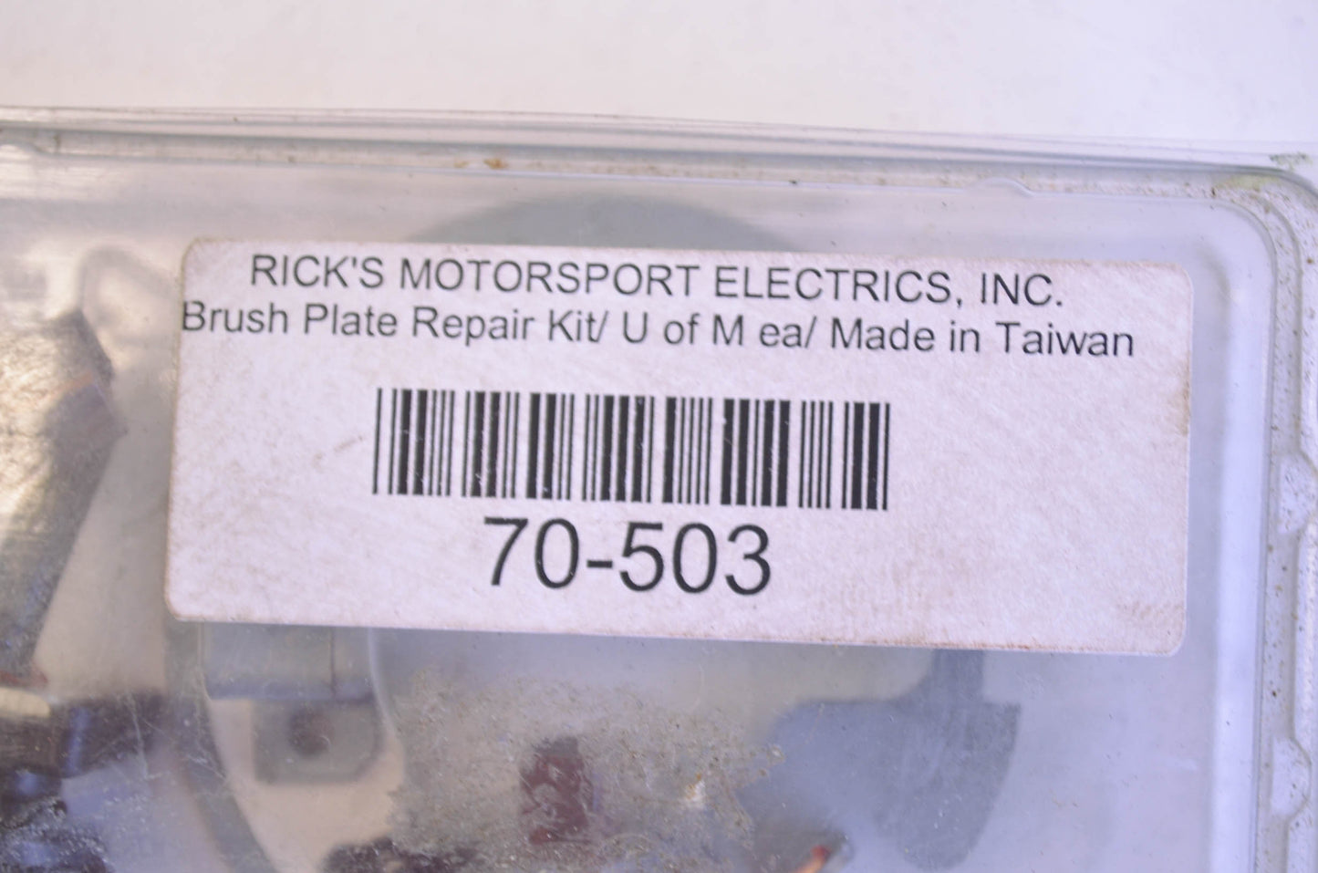 Rick's Motorsport Electrics 70-503 Rick's Motorsport Electrics Brush Plate Repai