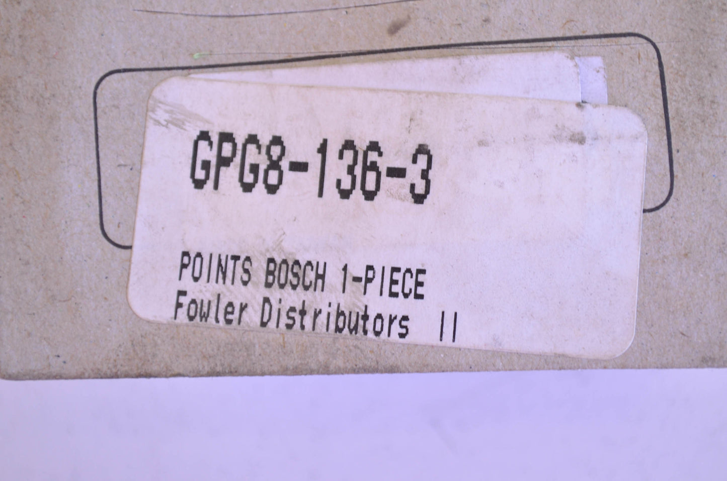 Leading GPG8-136-3 Contact Points NOS