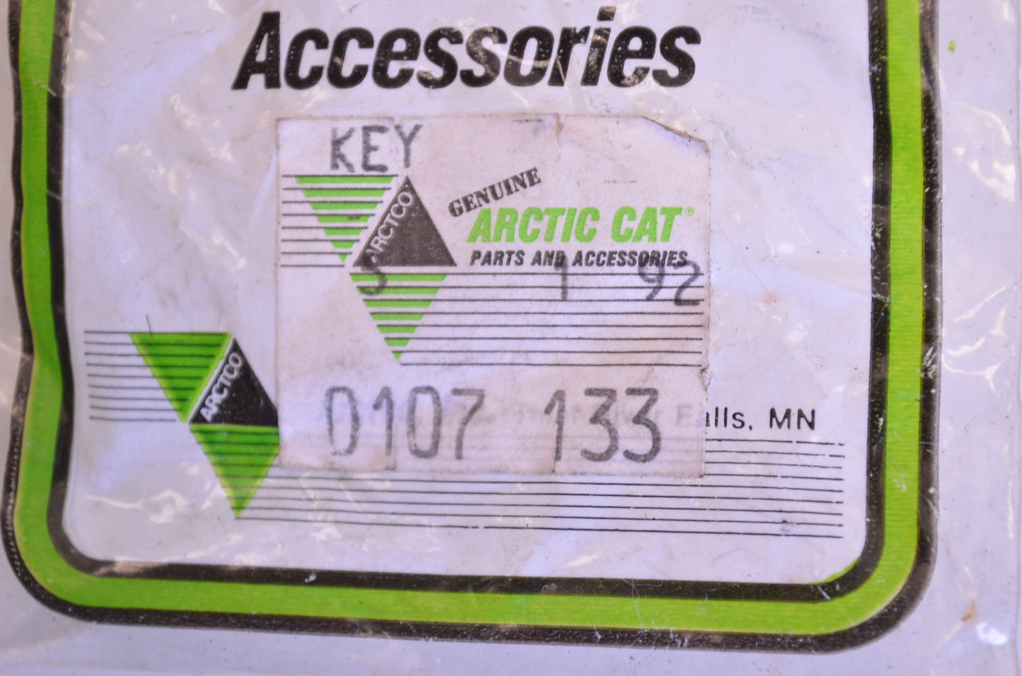 OEM Arctic Cat 0107-133 Hardened Woodruff Key Qty 4 NOS