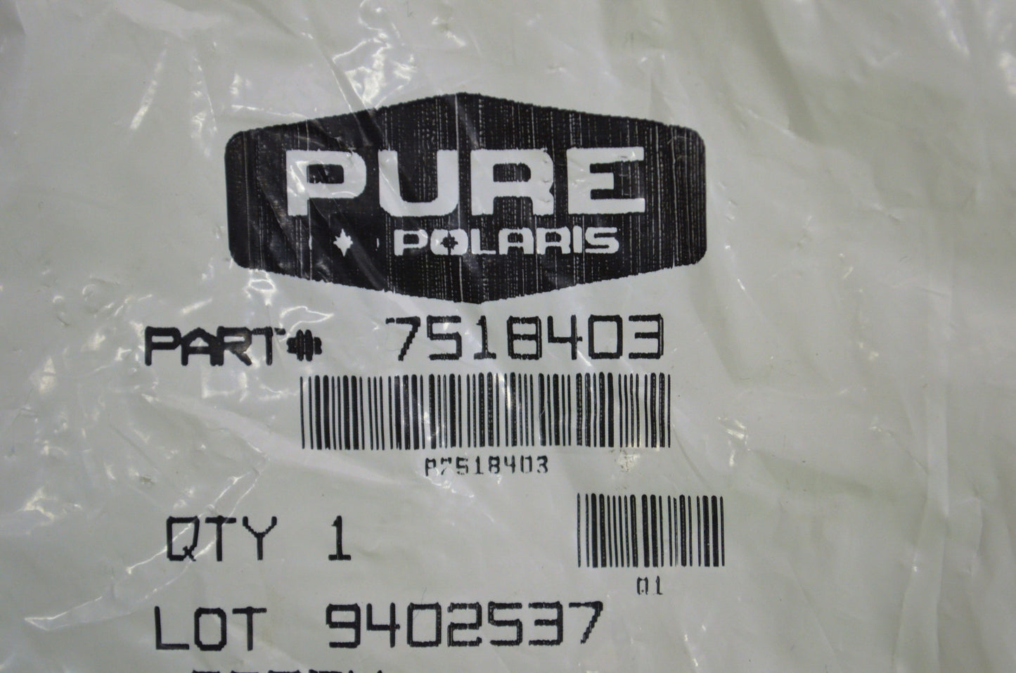 OEM Polaris 7518403 Flange Hex Screw 3/8-16X3.75 Qty 2 NOS