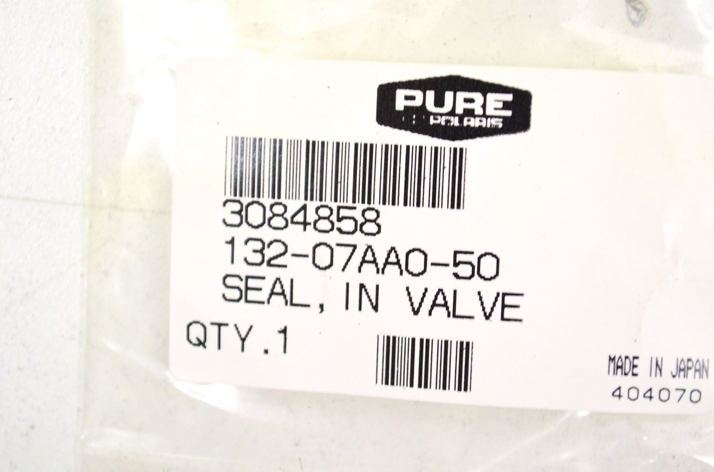 OEM Polaris 3084858 Intake Valve Seal NOS