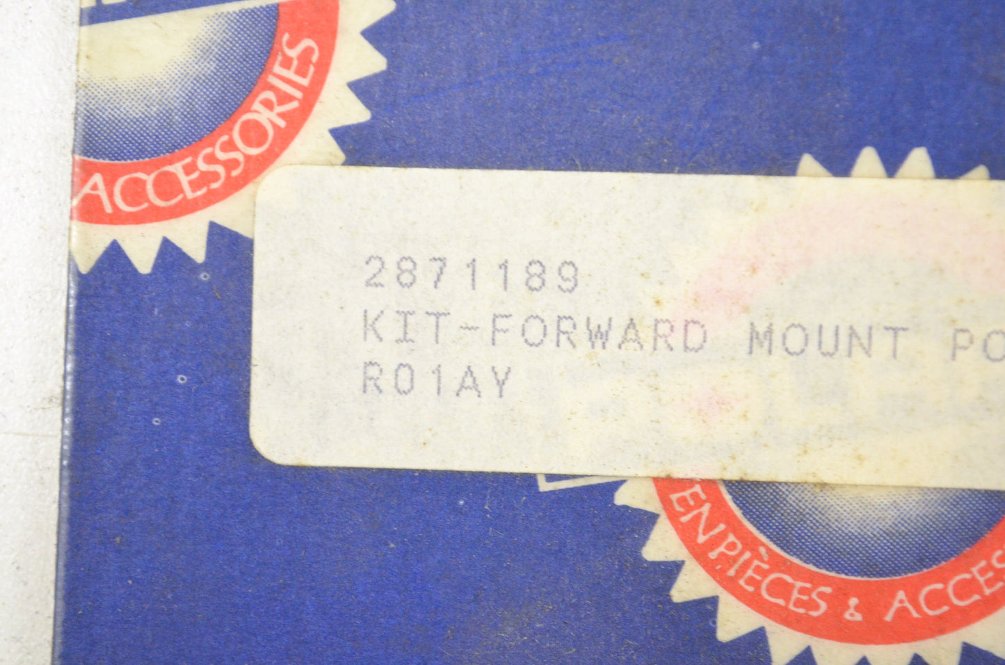 OEM Polaris 2871189 Forward Mount Power Plug NOS