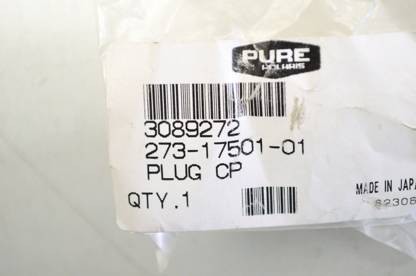 New OEM Polaris 3089272 Plug Assembly NOS