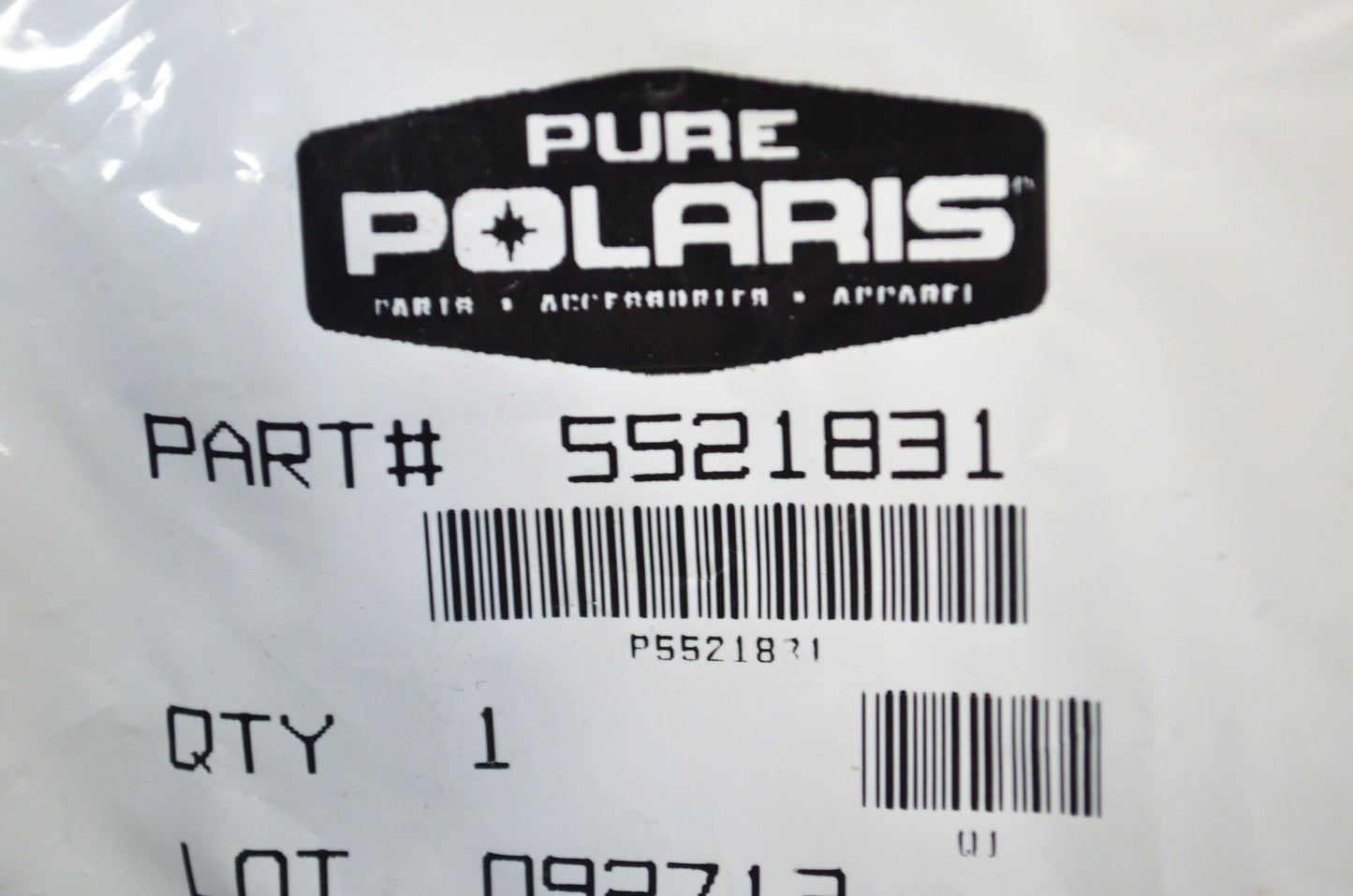 OEM Polaris 5521831 Outer Clutch Cover Seal NOS