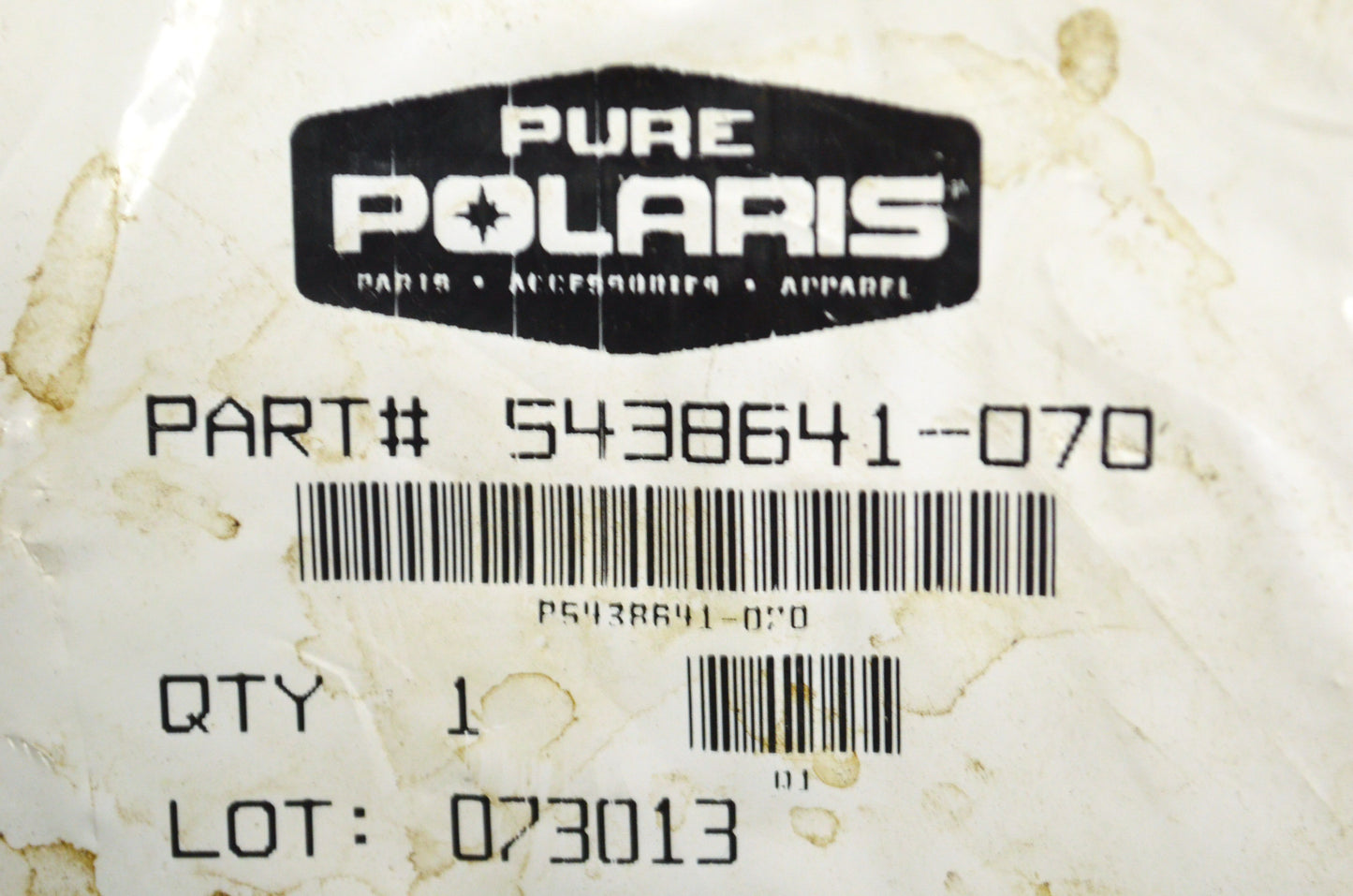 New OEM Polaris Front CV Shield NOS