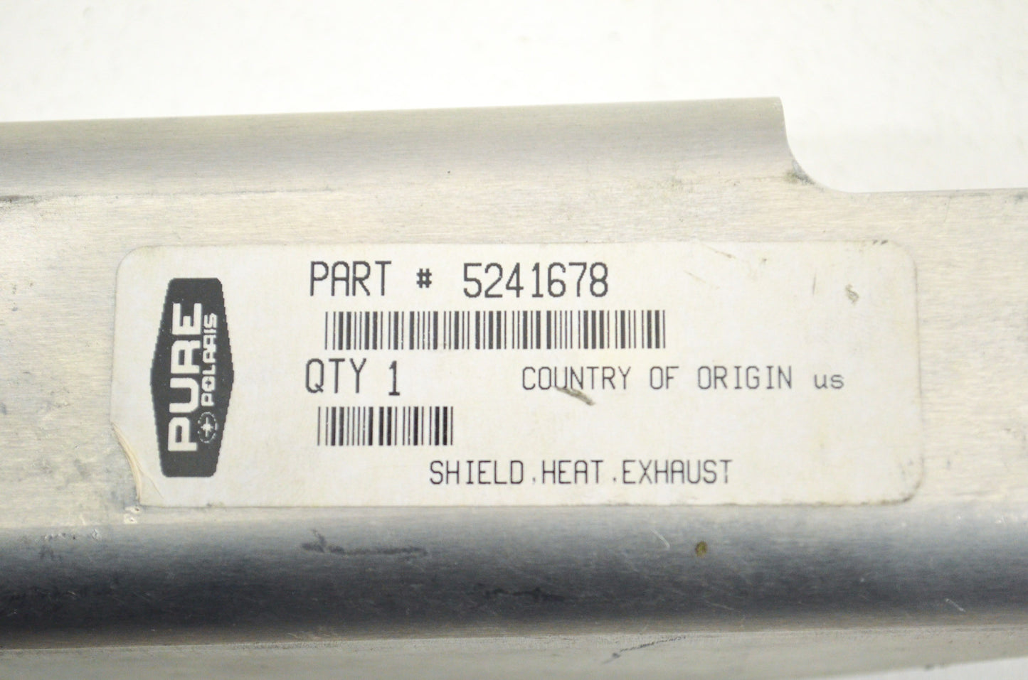 New OEM Polaris Exhaust Heat Shield NOS