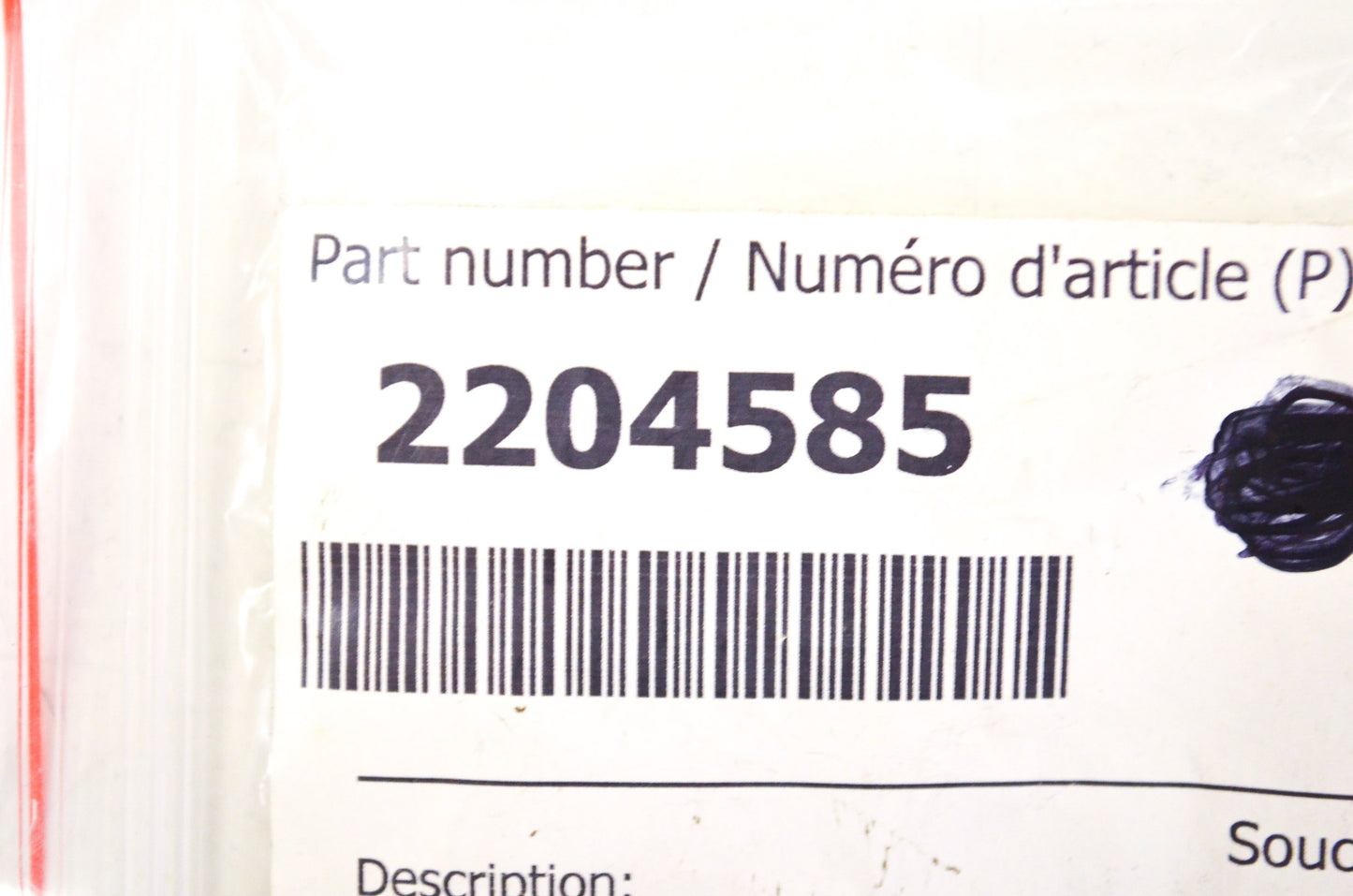 OEM Polaris 2204585 Front Net Clips Assembly NOS