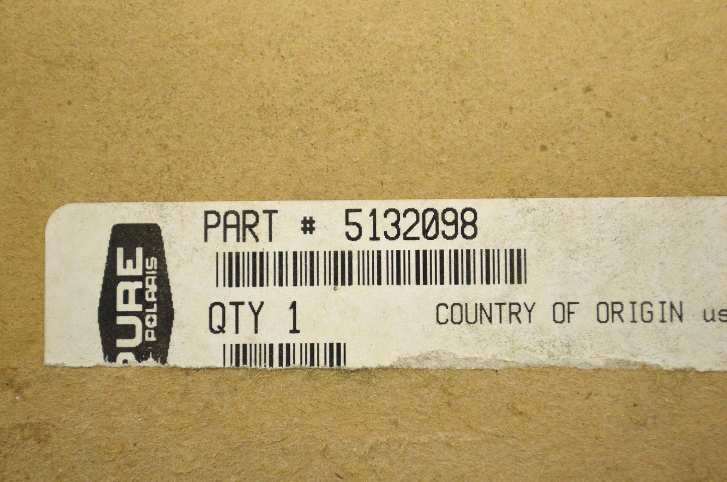 OEM Polaris 5132098 Rear Axle Housing NOS