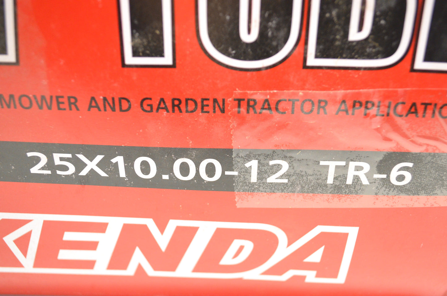 Kenda Motorcycle Tube 25x10-12 TR-6 NOS