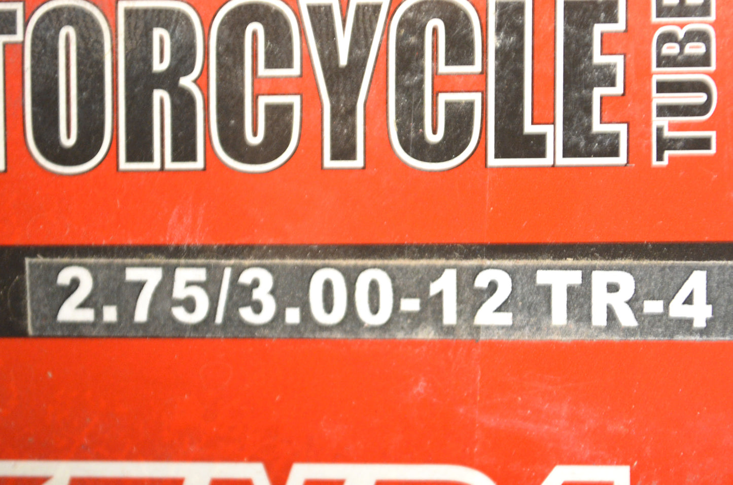 New Kenda Motorcycle Tube 2.75/3-12 TR-4 NOS