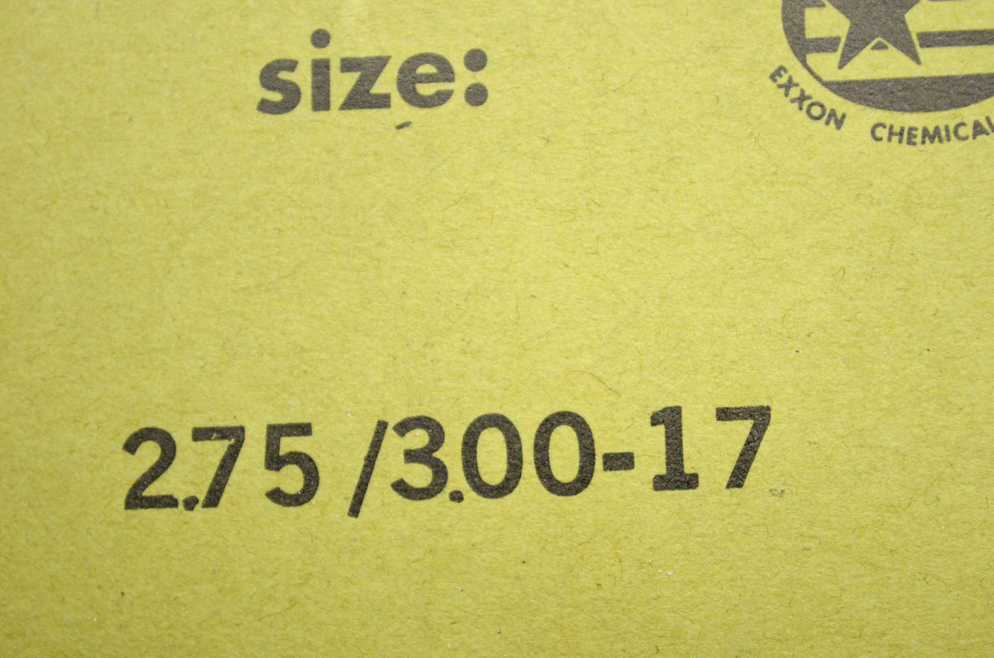 New Cheng Shin Tire Tube 2.75/3-17 NOS