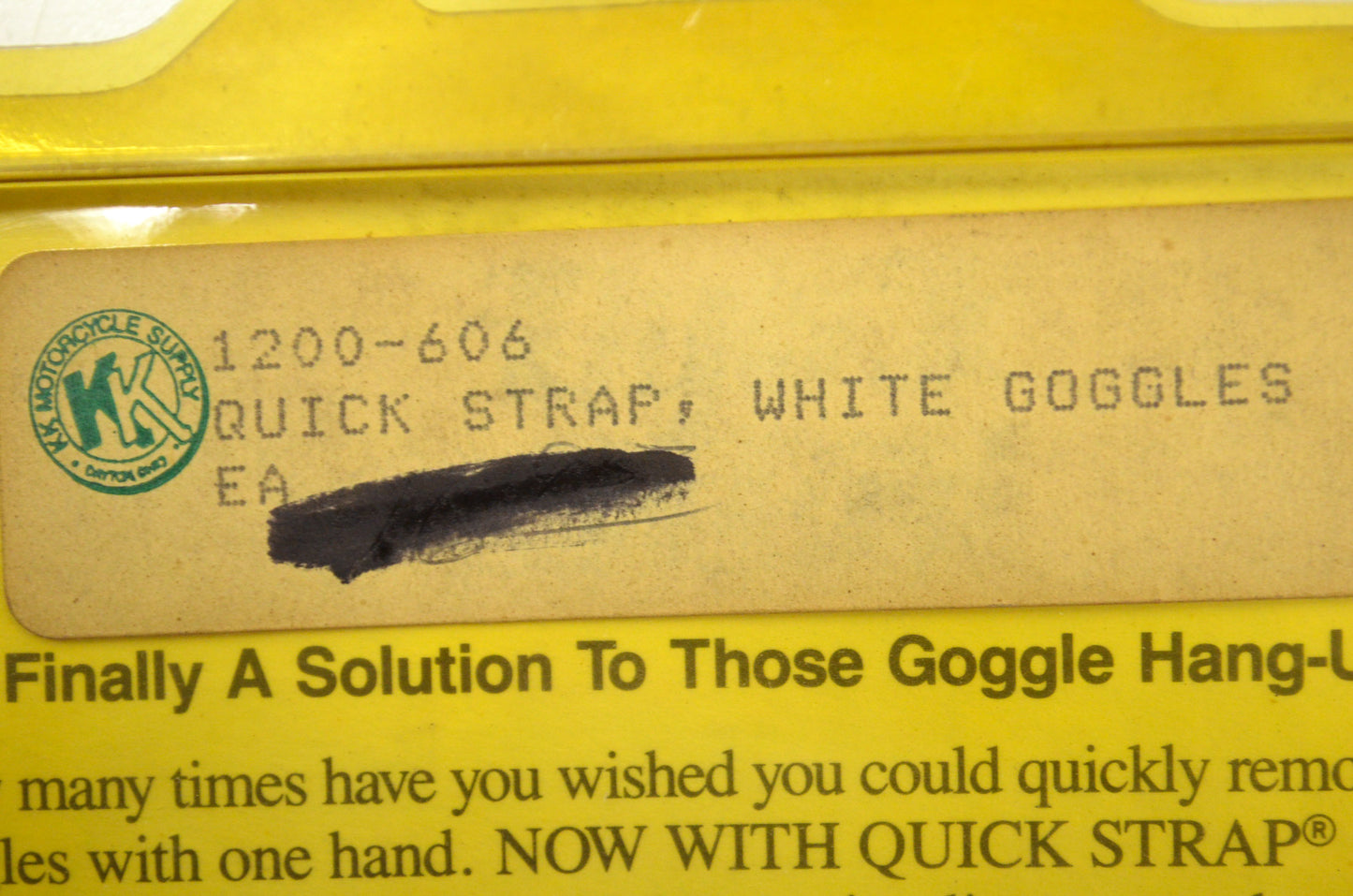 Quick Strap White NOS