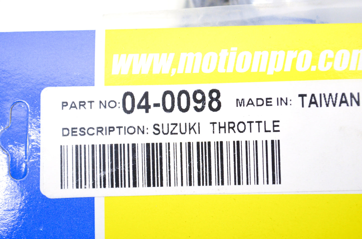 New Motion Pro Suzuki Throttle Cable NOS