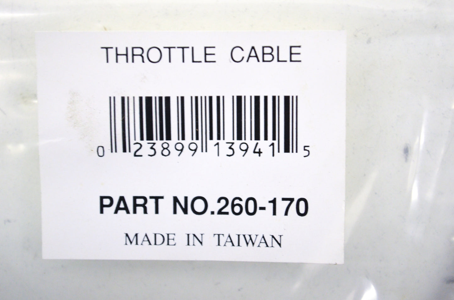 Stens 260-170 Throttle Cable NOS
