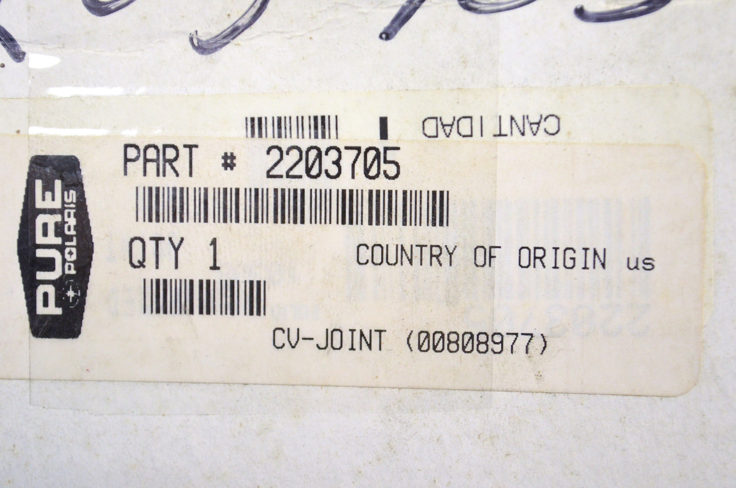 OEM Polaris 2203705 CV Joint NOS