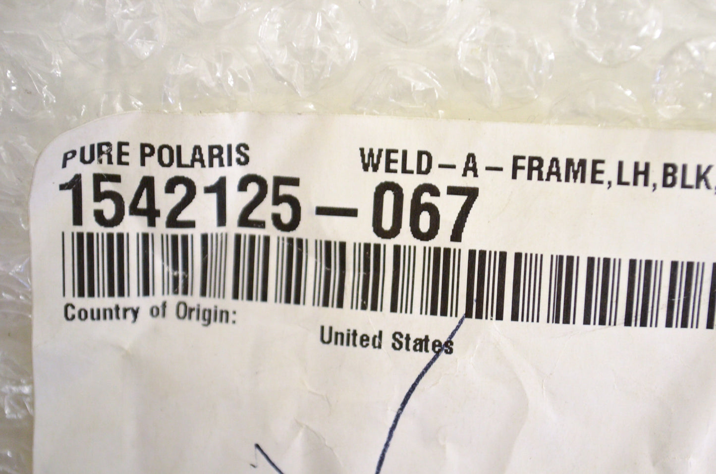 New OEM Polaris Left A-Arm NOS