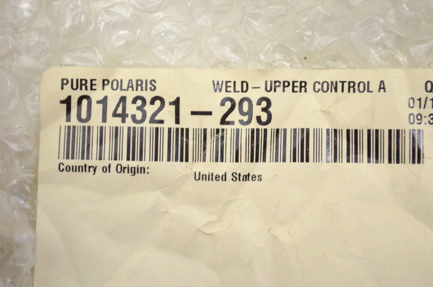 OEM Polaris 1014321-293 Red Right Upper Control Arm NOS