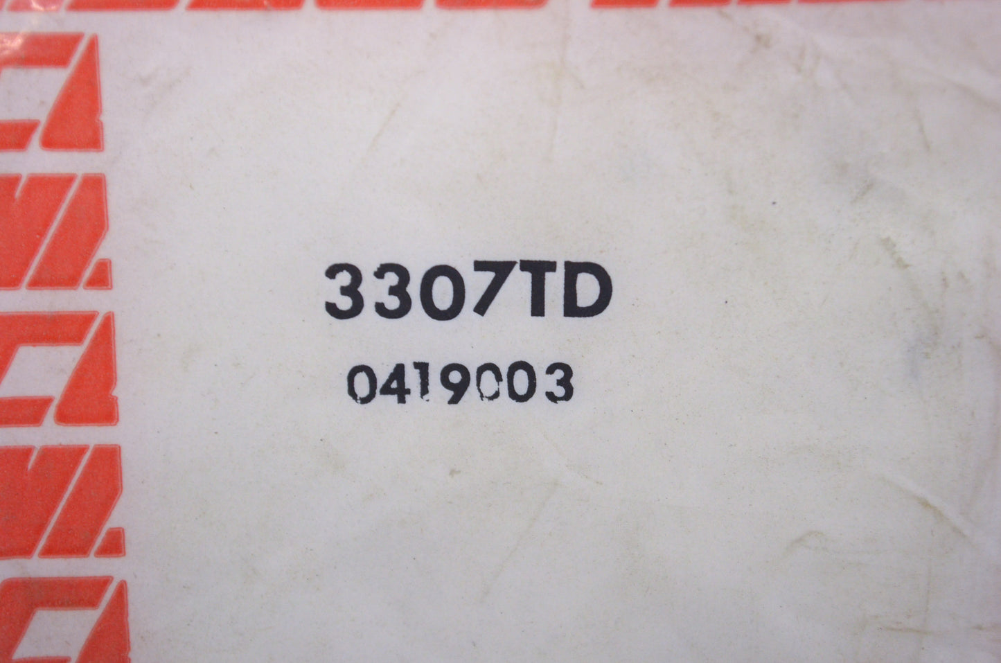 Wiseco 3307TD, 419003 Piston Ring Kit NOS