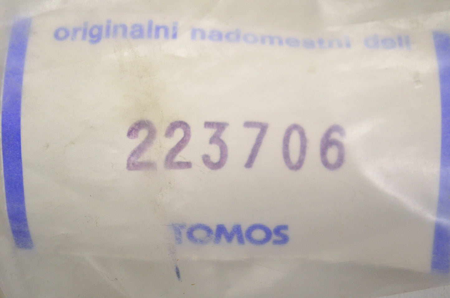 New Tomos Throttle Tube NOS
