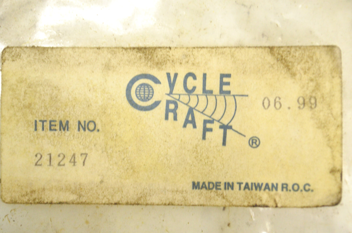 New Cycle Craft Pull Start Recoil Spring NOS