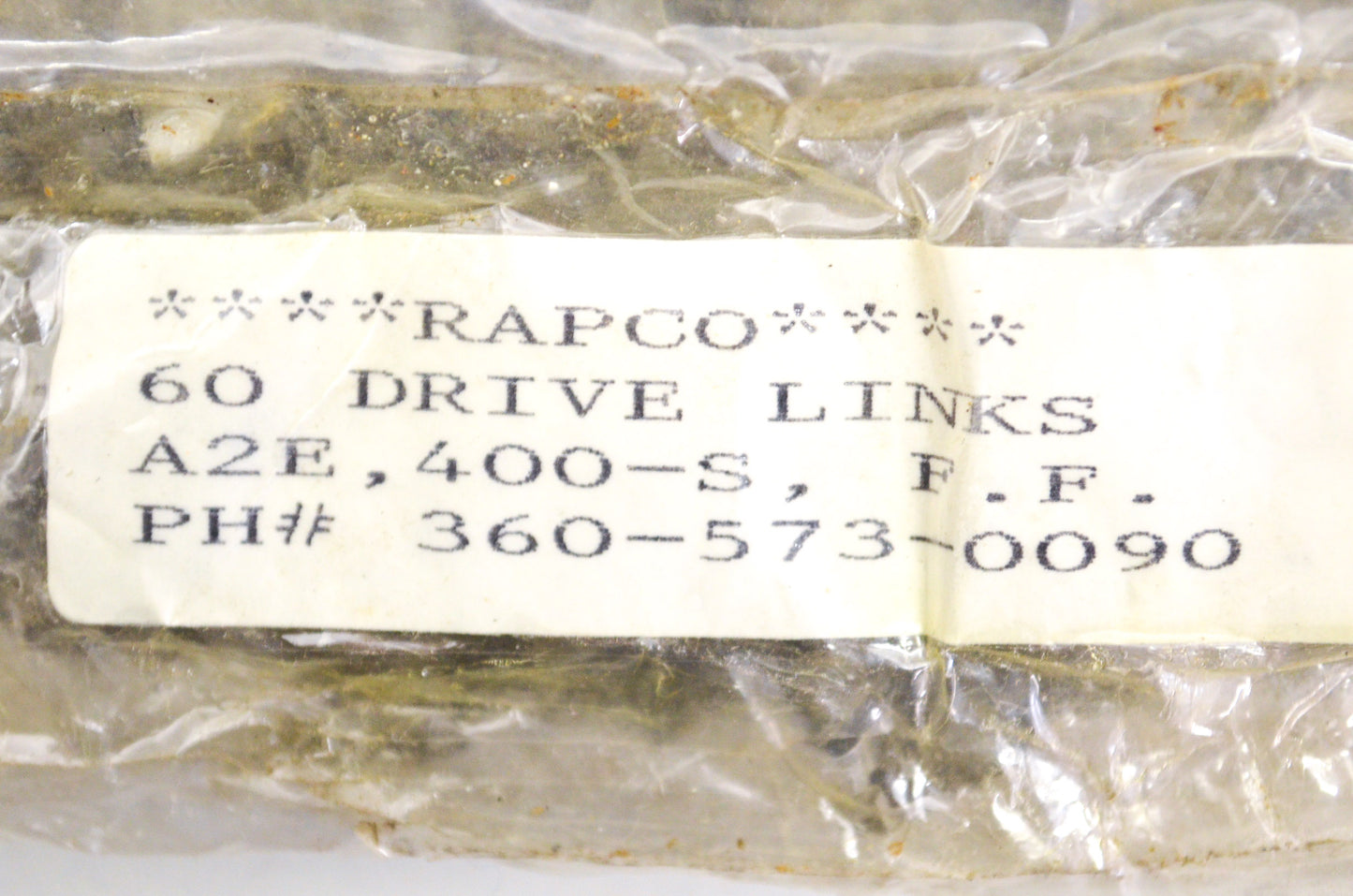 New Rapco Chain A2E 400-S F.F. NOS