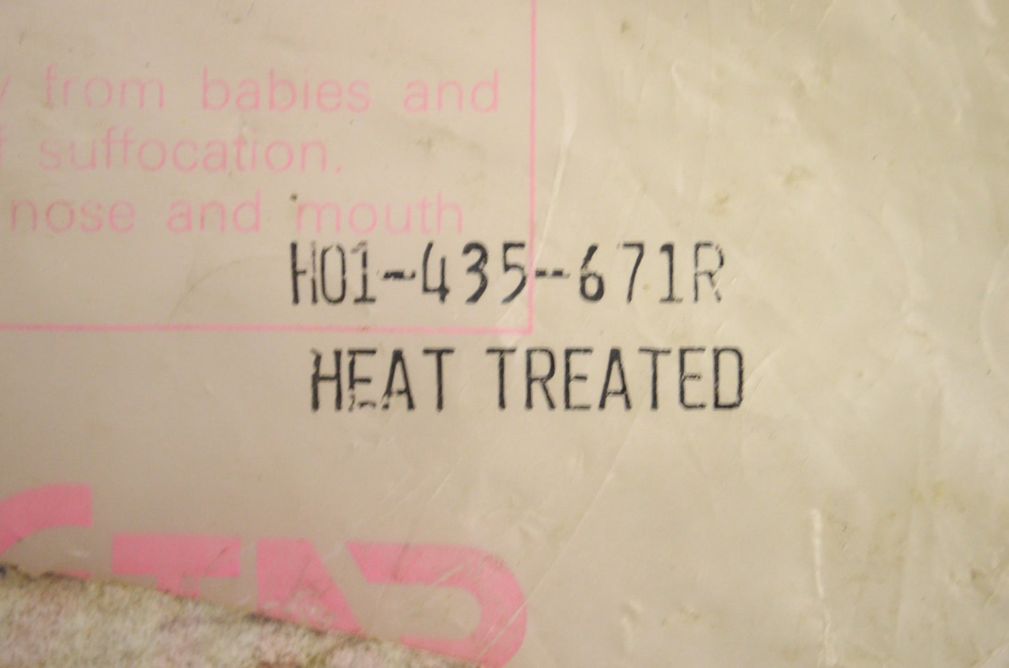 Sunstar H01-435-671R Rear Sprocket 41T NOS