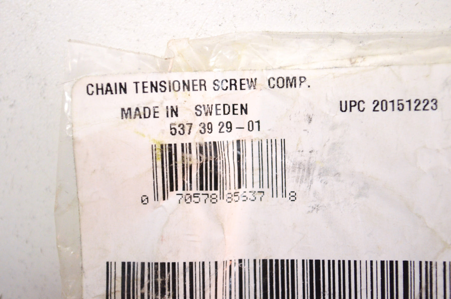 New OEM Husqvarna Chain Tensioner Screw NOS