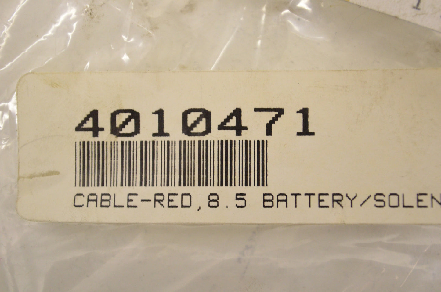 OEM Polaris 4010471 Battery/Solenoid Red Cable 8.5 NOS