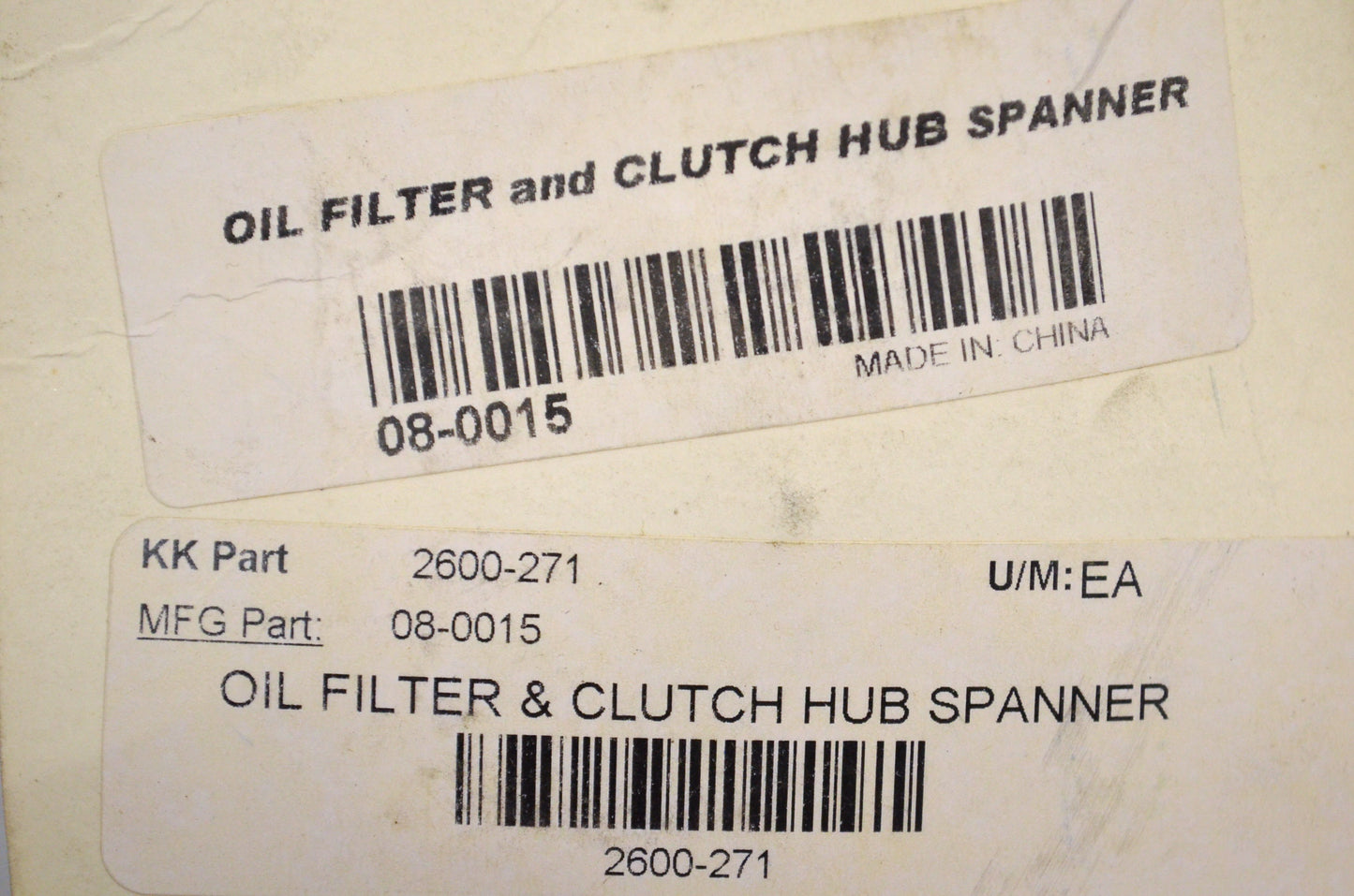 New Motion Pro Oil Filter and Clutch Hub Spanner NOS