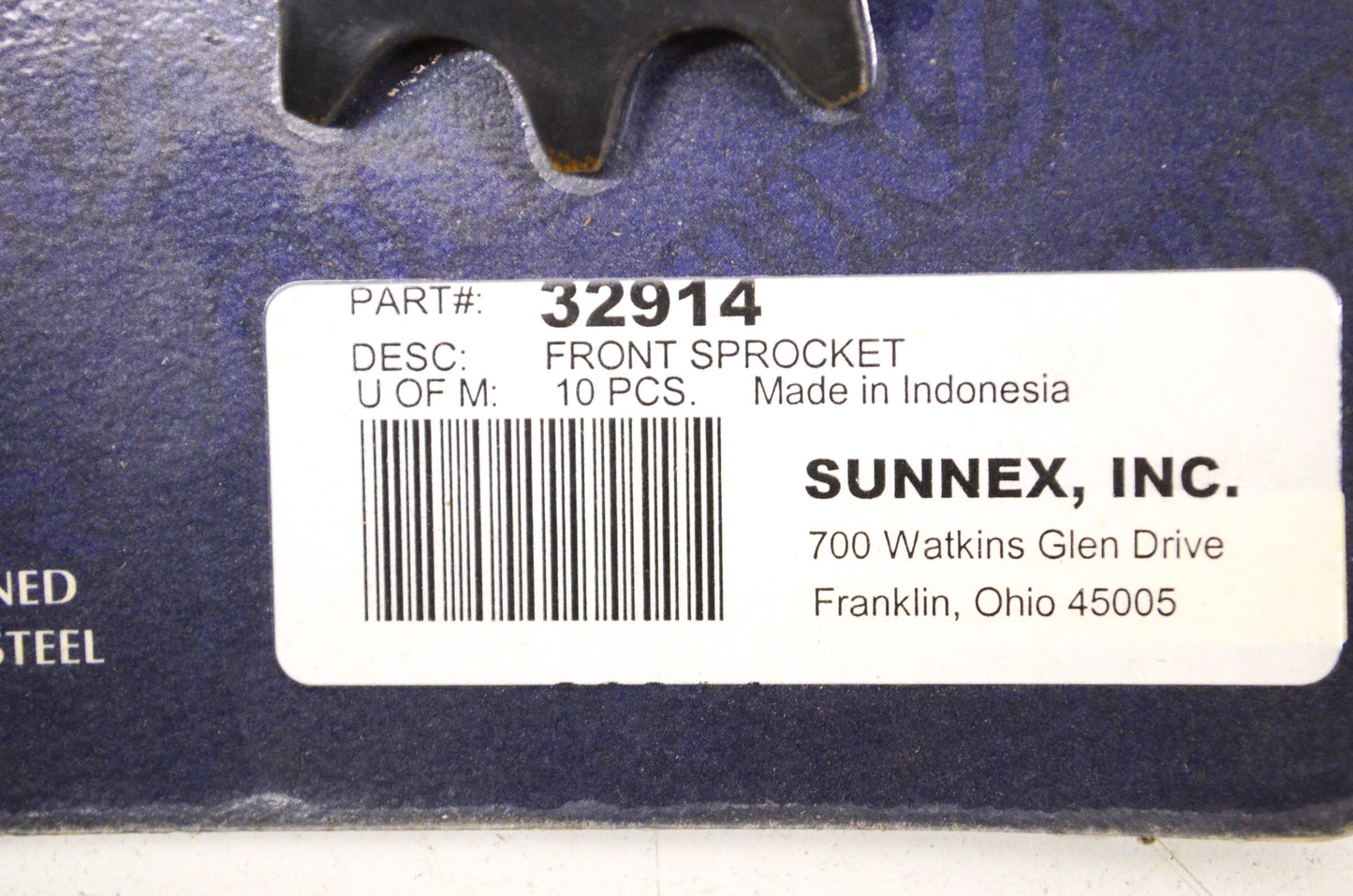 New Sunstar 14 Tooth Front Sprocket NOS