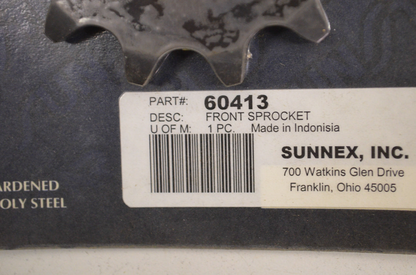 Sunstar 60413, 2501-116 Front Sprocket 13T NOS