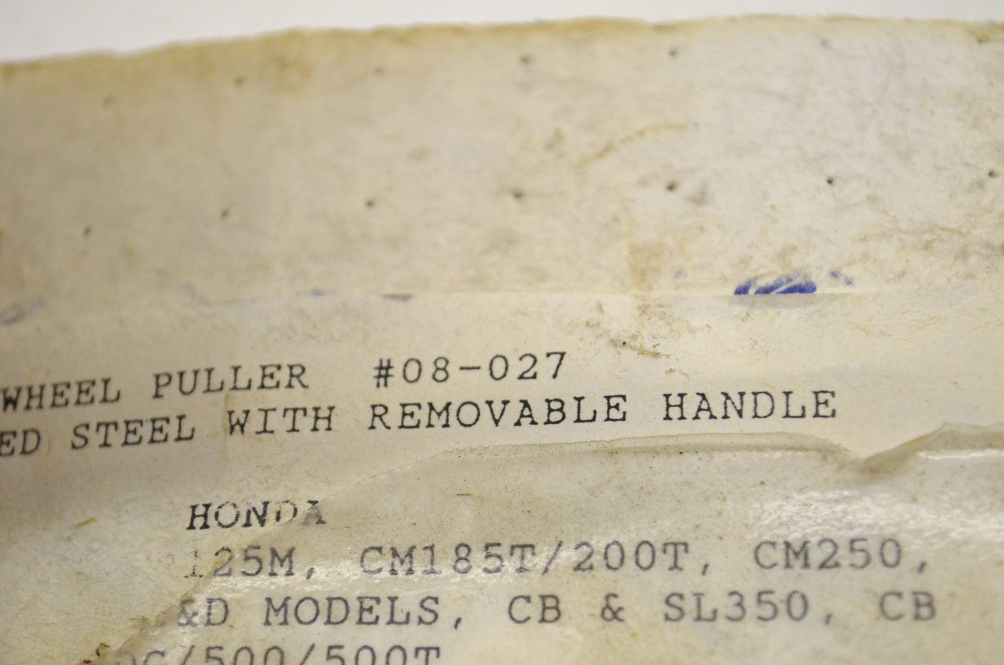 Motion Pro 08-027 Flywheel Puller NOS