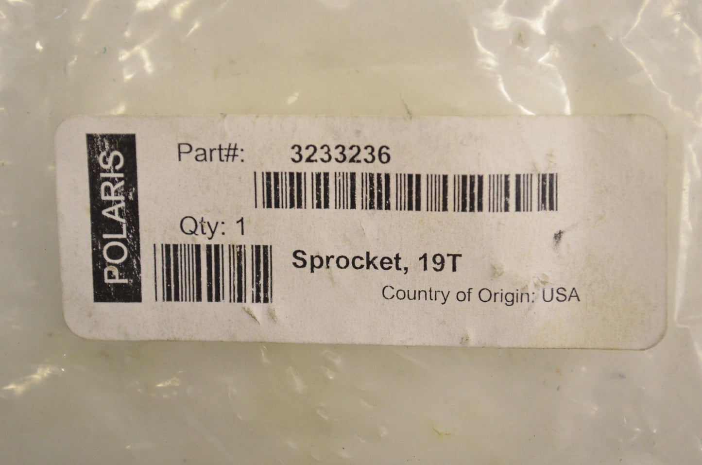 New OEM Polaris 19 Tooth Sprocket NOS