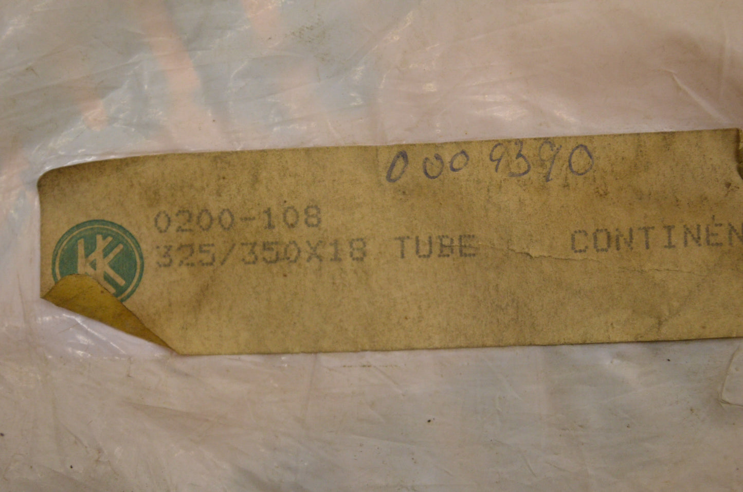 New Continental Motorcycle Tire Tube 325/350x18 NOS