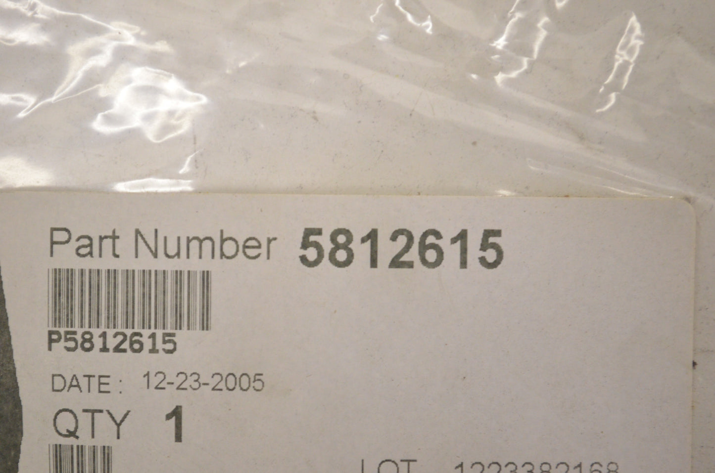 OEM Polaris 5812615 Right Hand Side Panel Foil NOS